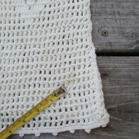 Size Small LEAP Vintage Knit Crochet Button Up Cardigan HOST PICK - Picture 14 of 15